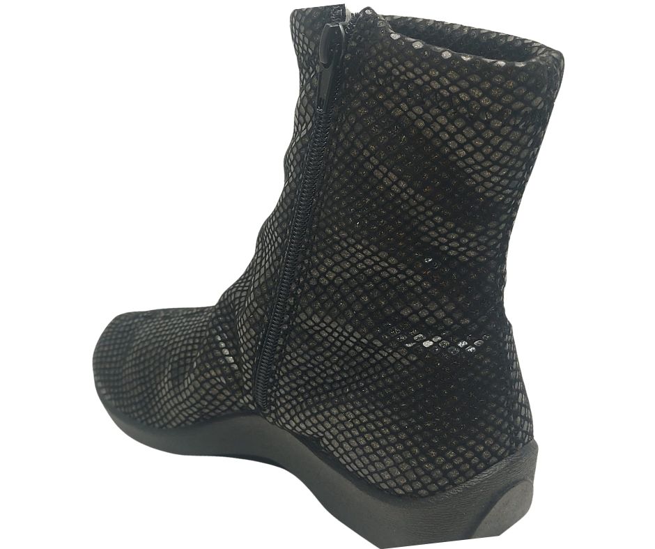 ARCOPEDICO LUX AT BLACK stivaletto ultramorbido per piedi sensibili