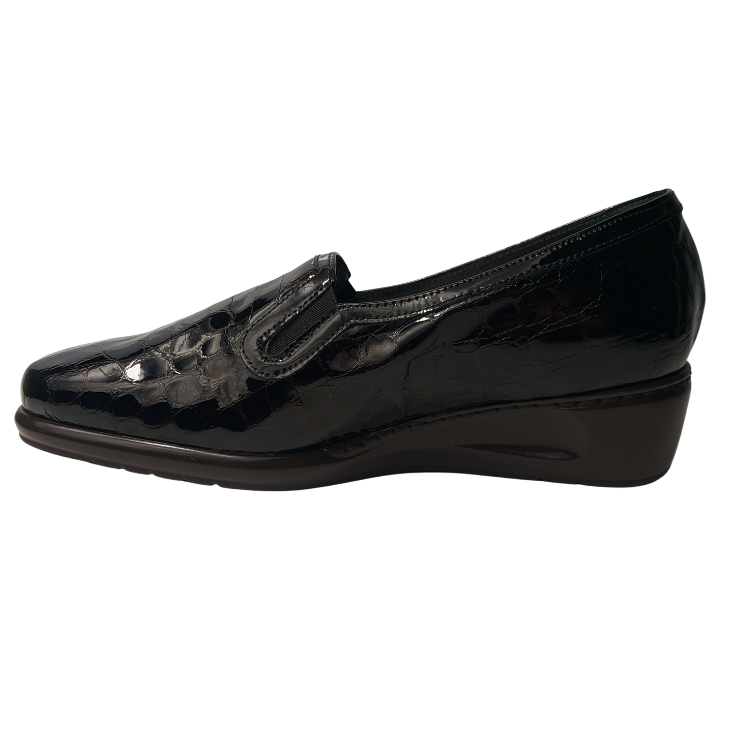 CONFORT 2250 COCCO TMORO scarpa comoda donna con zeppa bassa