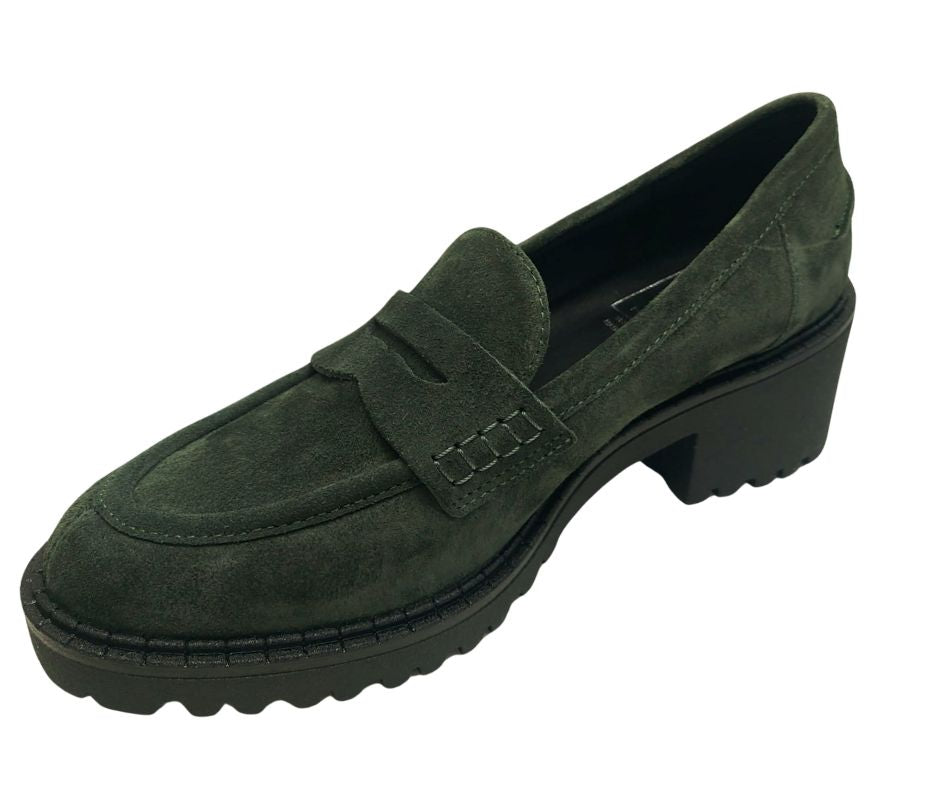 CONFORT 2329 FOREST mocassino comodo in camoscio