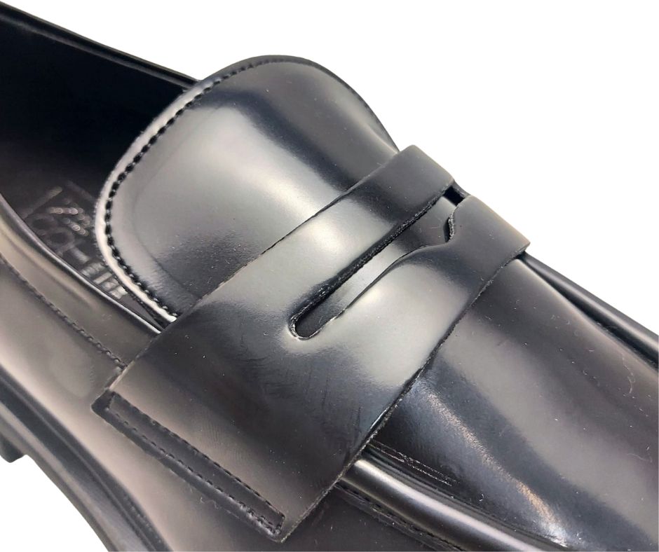 CONFORT 2489 NERO scarpa comoda donna accollata in pelle abrasivata