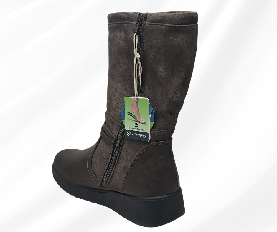 Stivaletto con imbottitura comoda 25478 TAUPE