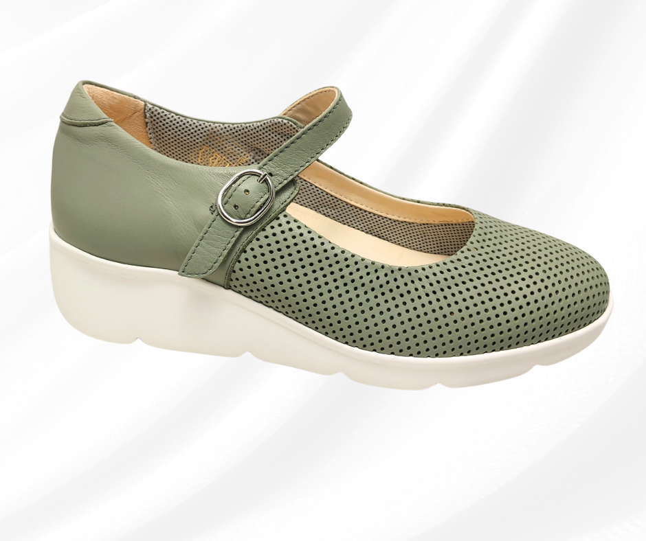 CARIM 4115 EDERA scarpa molto comoda donna con cinturino predisposta per plantari