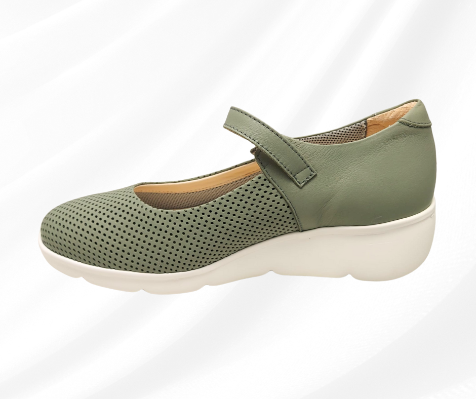 CARIM 4115 EDERA scarpa molto comoda donna con cinturino predisposta per plantari