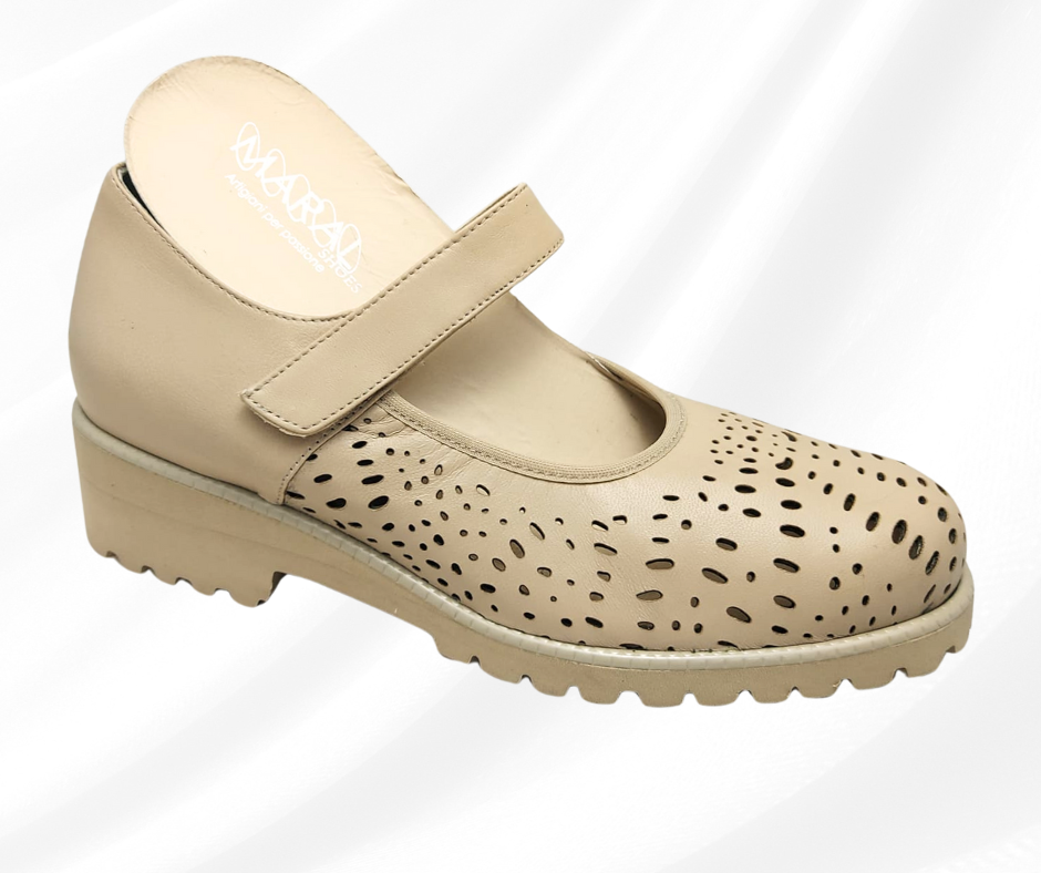 MARAL 416S SABBIA scarpa molto comoda donna predisposta per plantari ortopedici