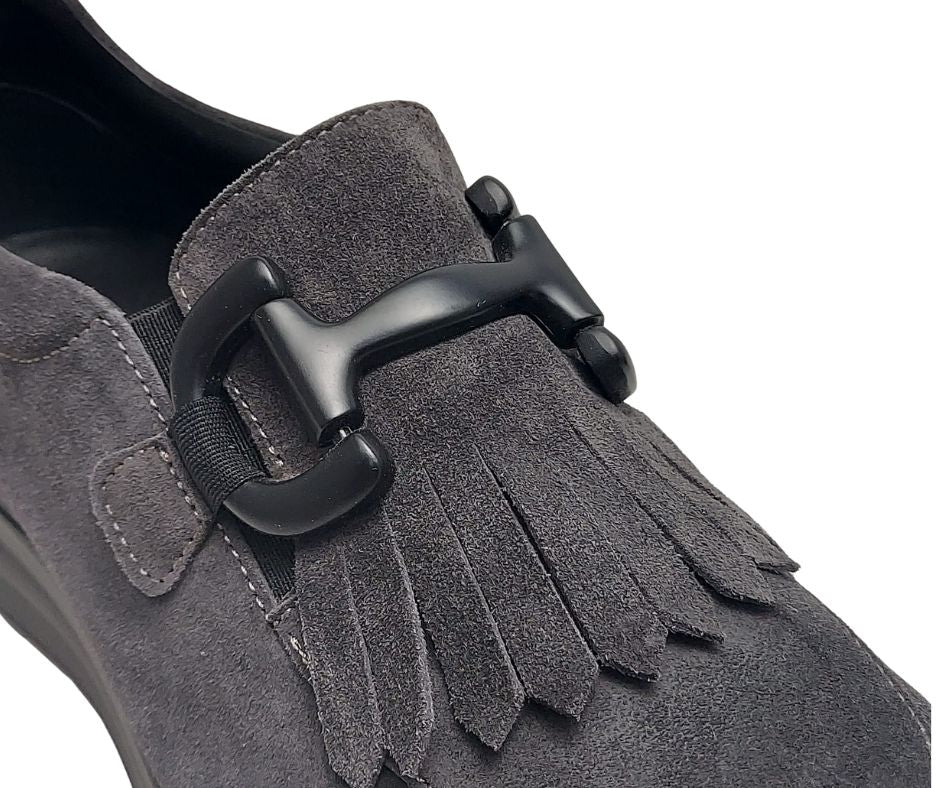 CARIM 5048 GRAFITE scarpa molto comoda slipon predisposta per plantari