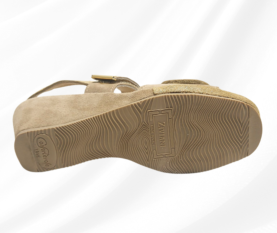 ZIVIANI 515 DESERTO sandalo molto comodo anatomico con doppio stretch