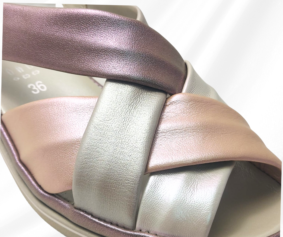 MARALSHOES 522J NUDE sandalo anatomico molto comodo per piedi sensibili