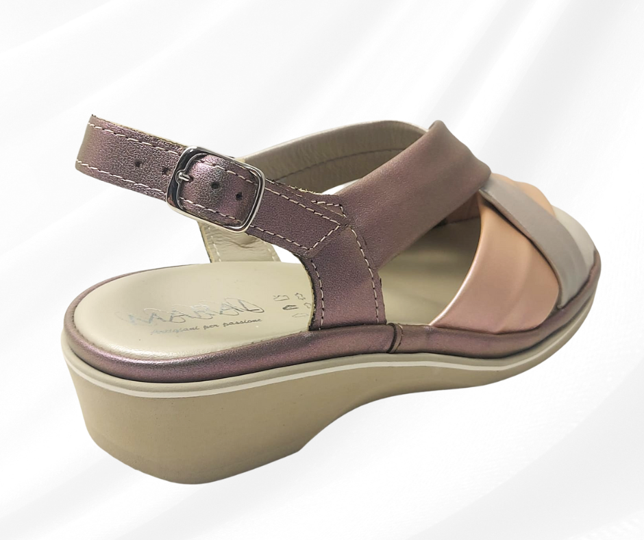 MARALSHOES 522J NUDE sandalo anatomico molto comodo per piedi sensibili