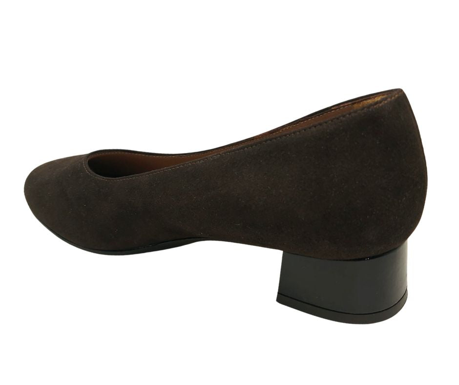 CONFORT 5465 NUTELLA decolte con tacco basso