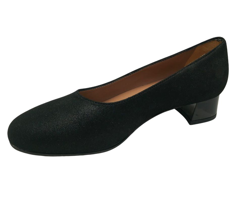 CONFORT 5465 NERO decolte con tacco basso