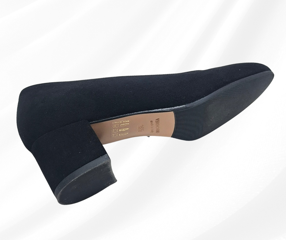 CONFORT 5915 CAM NERO decolte' comodo donna con tacco