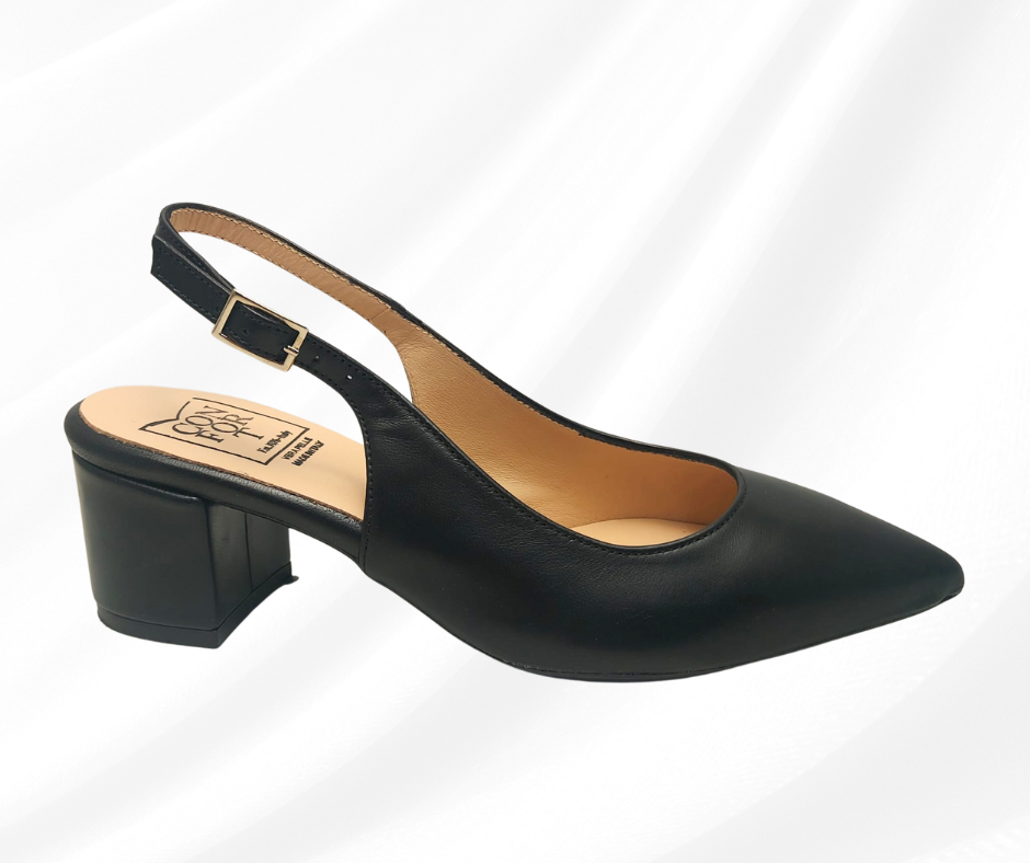 CONFORT 6003 RAK NERO chanel comodo con tacco