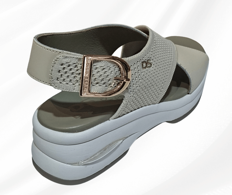 Sandalo comodo Donna Serena 6091 beige