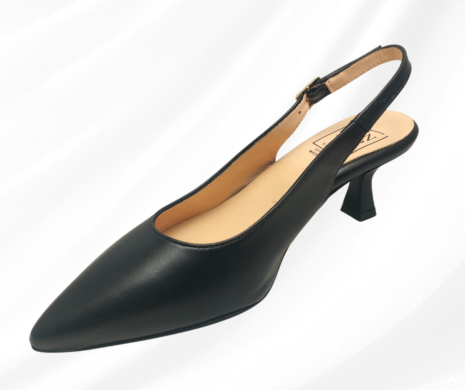 CONFORT 6443 RAK NERO chanel comodo con tacco