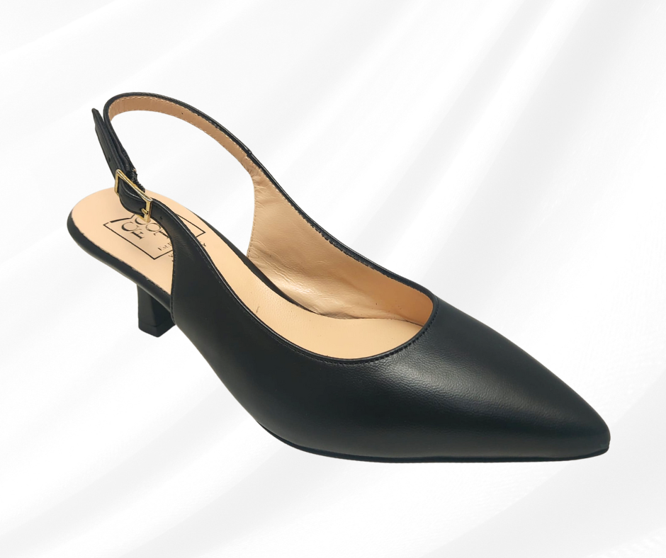 CONFORT 6443 RAK NERO chanel comodo con tacco
