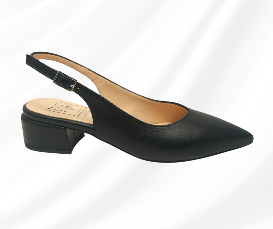 CONFORT 6445 RAK NERO chanel comodo con tacco basso