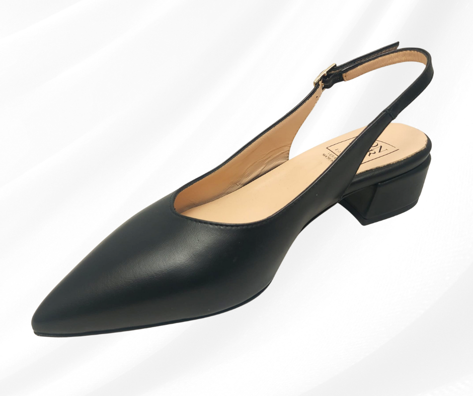 CONFORT 6445 RAK NERO chanel comodo con tacco basso