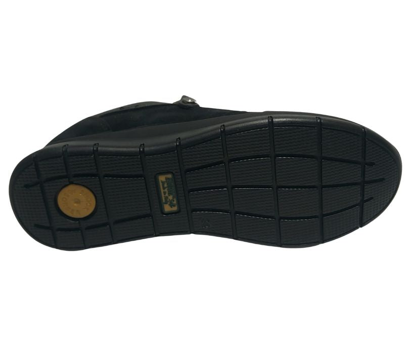 ENVAL SOFT 67751 NERO scarpa accollata con lampo