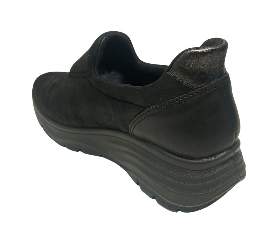 ENVAL SOFT 67769 NERO scarpa comoda con plantare memory elasticizzata