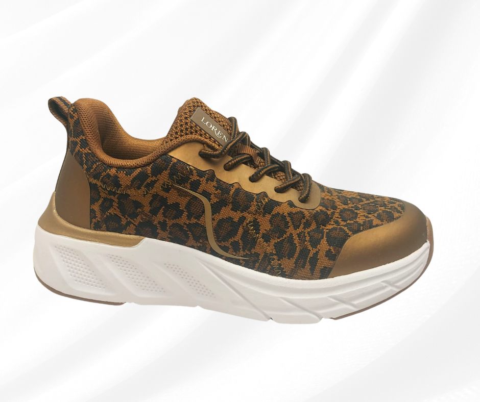 LOREN A2000 CAMEL scarpa sportiva molto comoda adatta a piedi sensibili