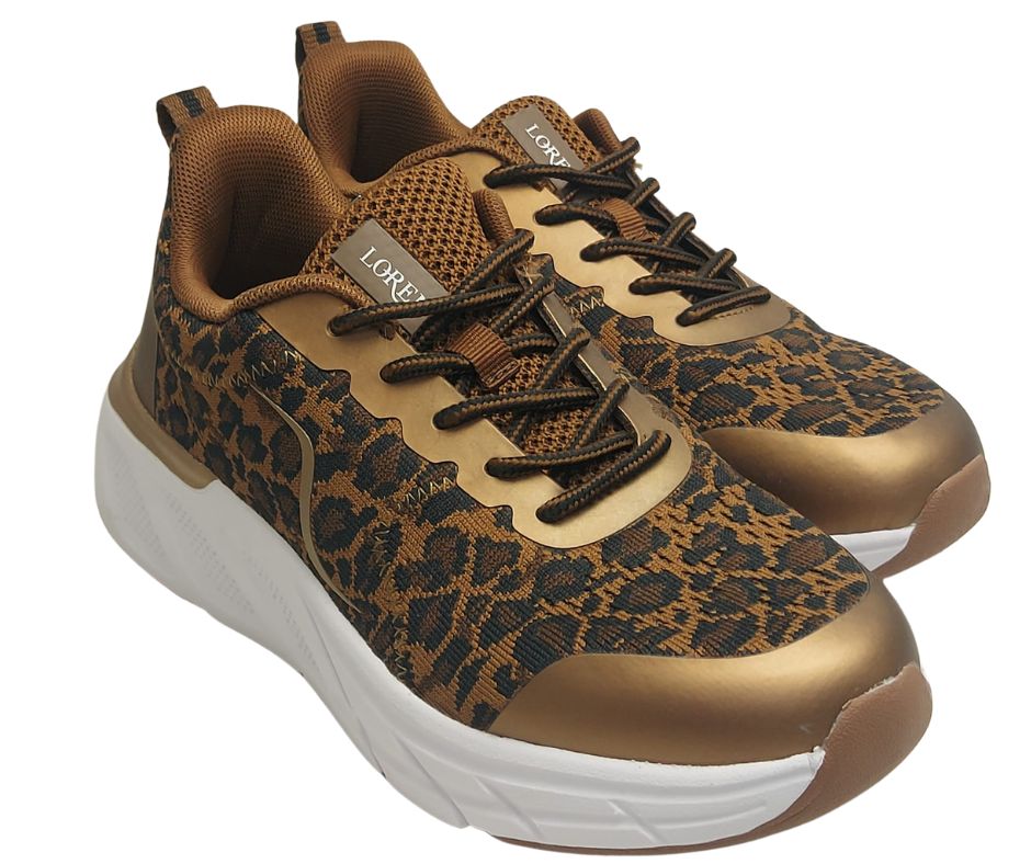 LOREN A2000 CAMEL scarpa sportiva molto comoda adatta a piedi sensibili