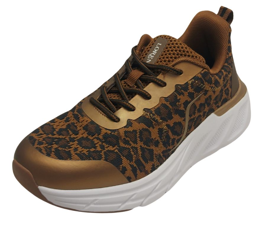 LOREN A2000 CAMEL scarpa sportiva molto comoda adatta a piedi sensibili