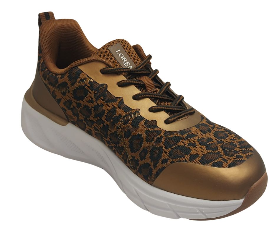 LOREN A2000 CAMEL scarpa sportiva molto comoda adatta a piedi sensibili