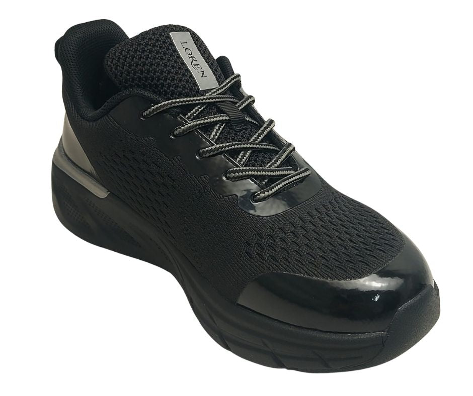 LOREN A2000 NERO scarpa sportiva molto comoda adatta a piedi sensibili