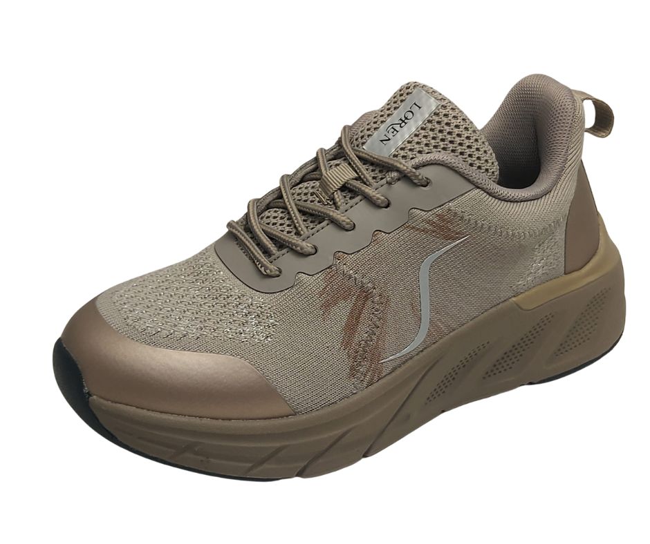 LOREN A2000 TAUPE scarpa sportiva molto comoda adatta a piedi sensibili