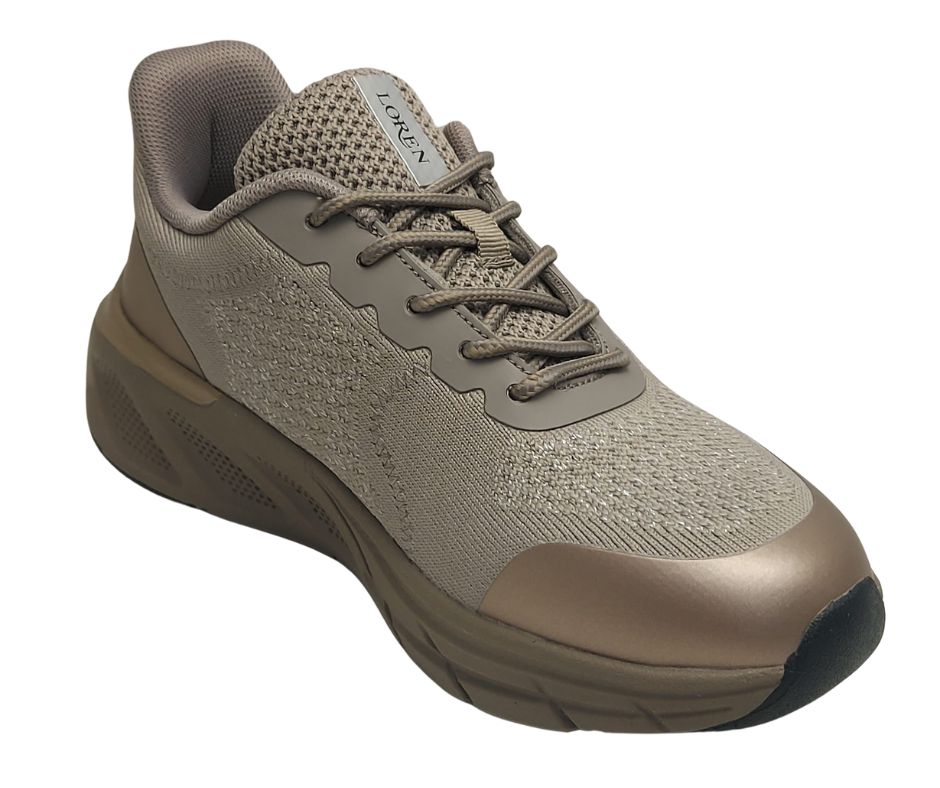 LOREN A2000 TAUPE scarpa sportiva molto comoda adatta a piedi sensibili