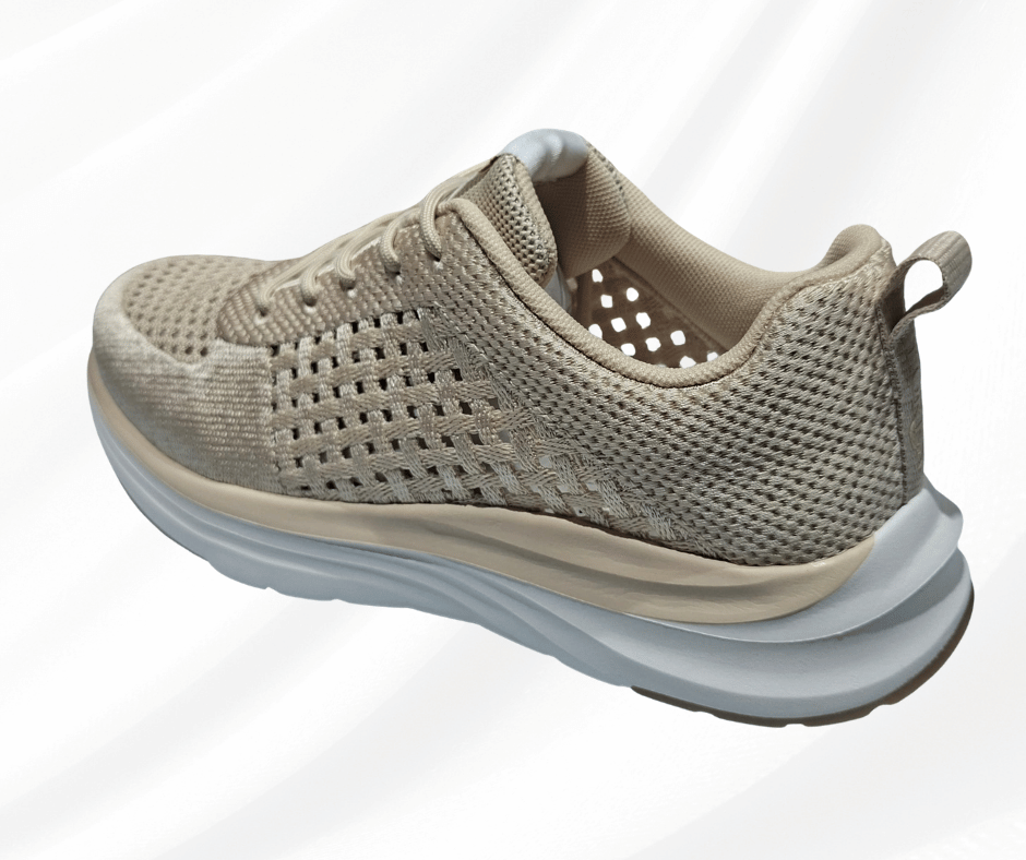 Sneaker con lacci Loren A2013 Beige