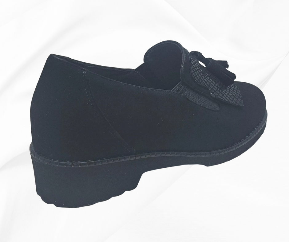 MARAL B027 camoscio nero scarpa molto comoda predisposte per planatri