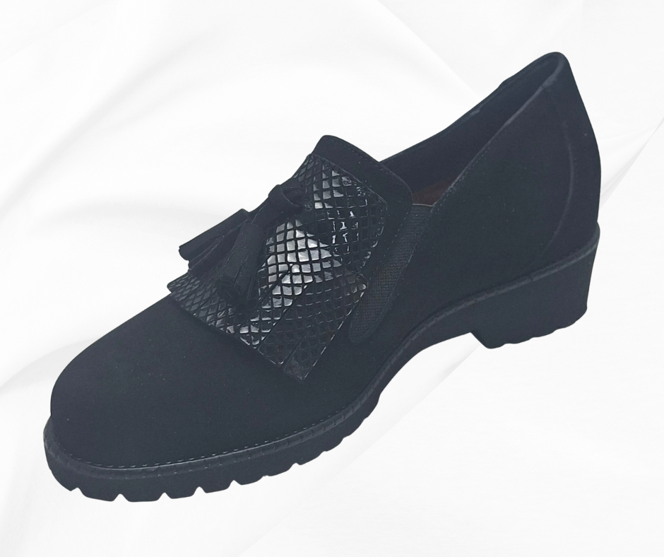 MARAL B027 camoscio nero scarpa molto comoda predisposte per planatri