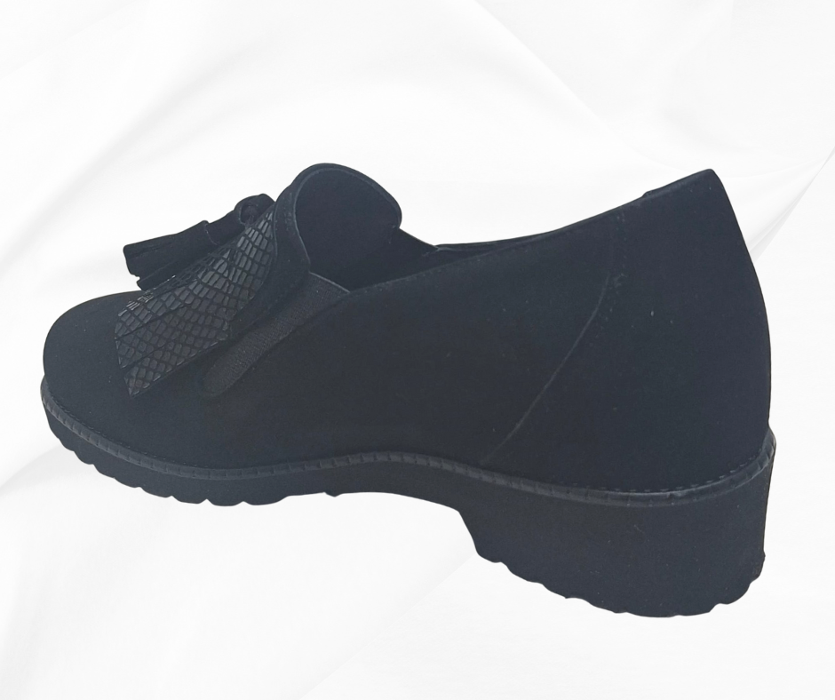 MARAL B027 camoscio nero scarpa molto comoda predisposte per planatri