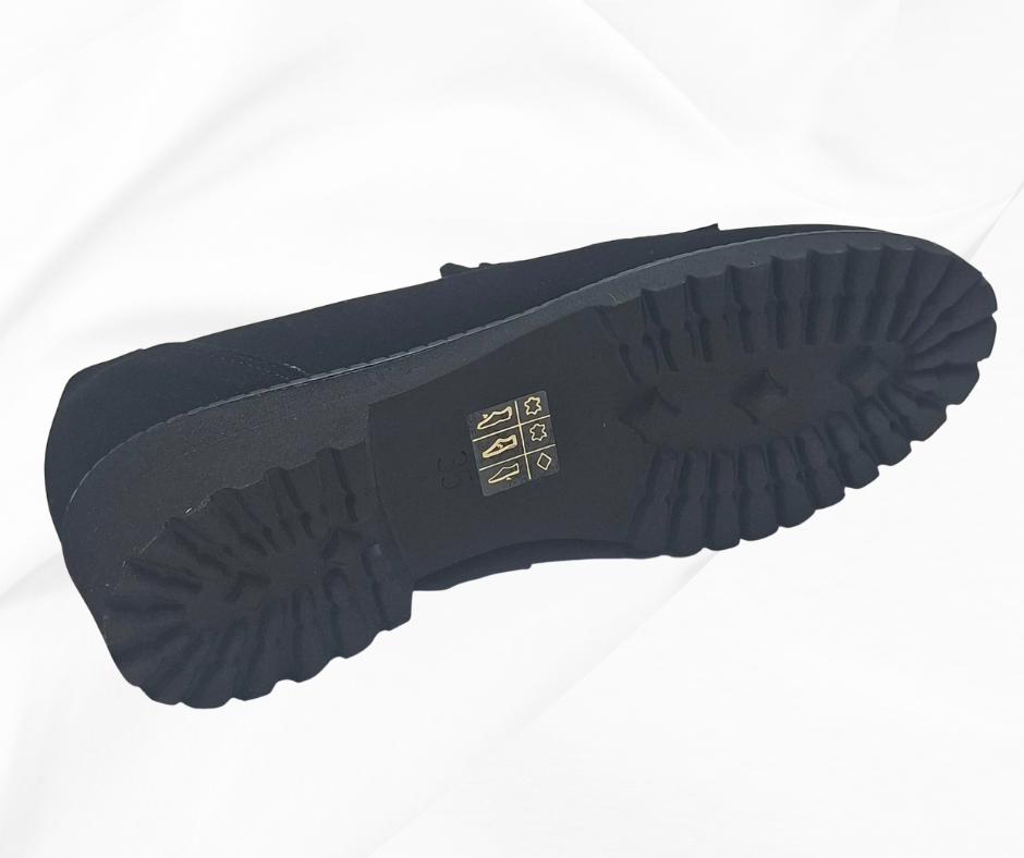 MARAL B027 camoscio nero scarpa molto comoda predisposte per planatri