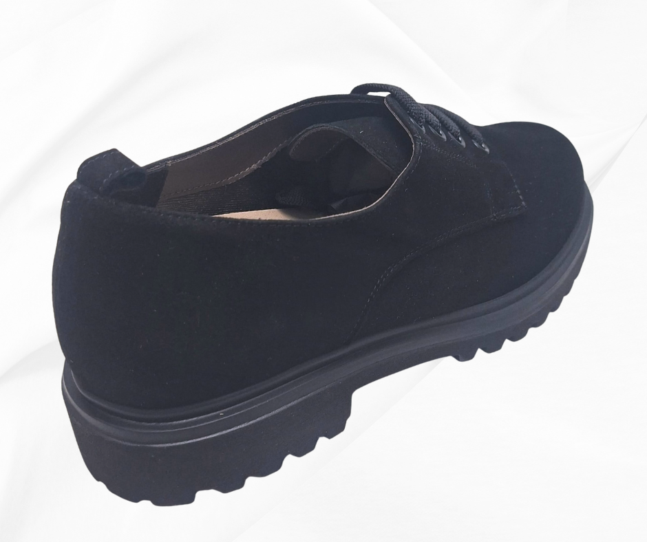 TOMASI ELITE DASENKA NERO scarpa molto comoda con lacci predisposta per plantari