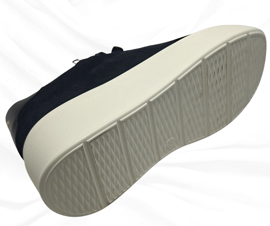 Gold&Gold GB879 NERO sneaker donna con lacci