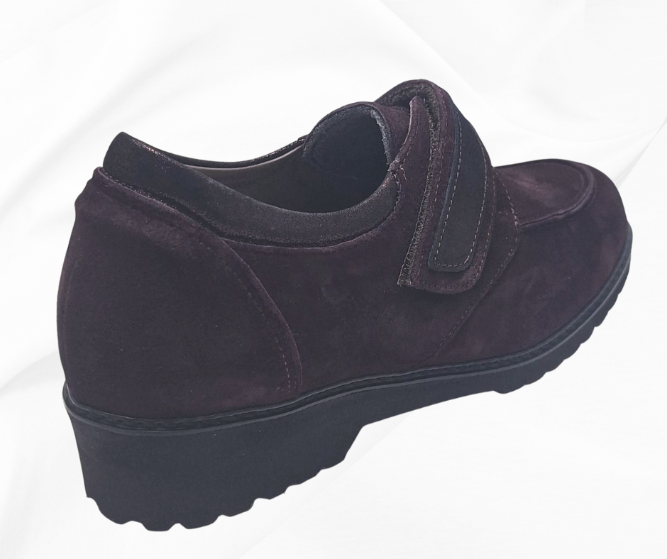 TOMASI ELITE JORDAN PRUGNA scarpa molto comoda accollata predisposta per plantari