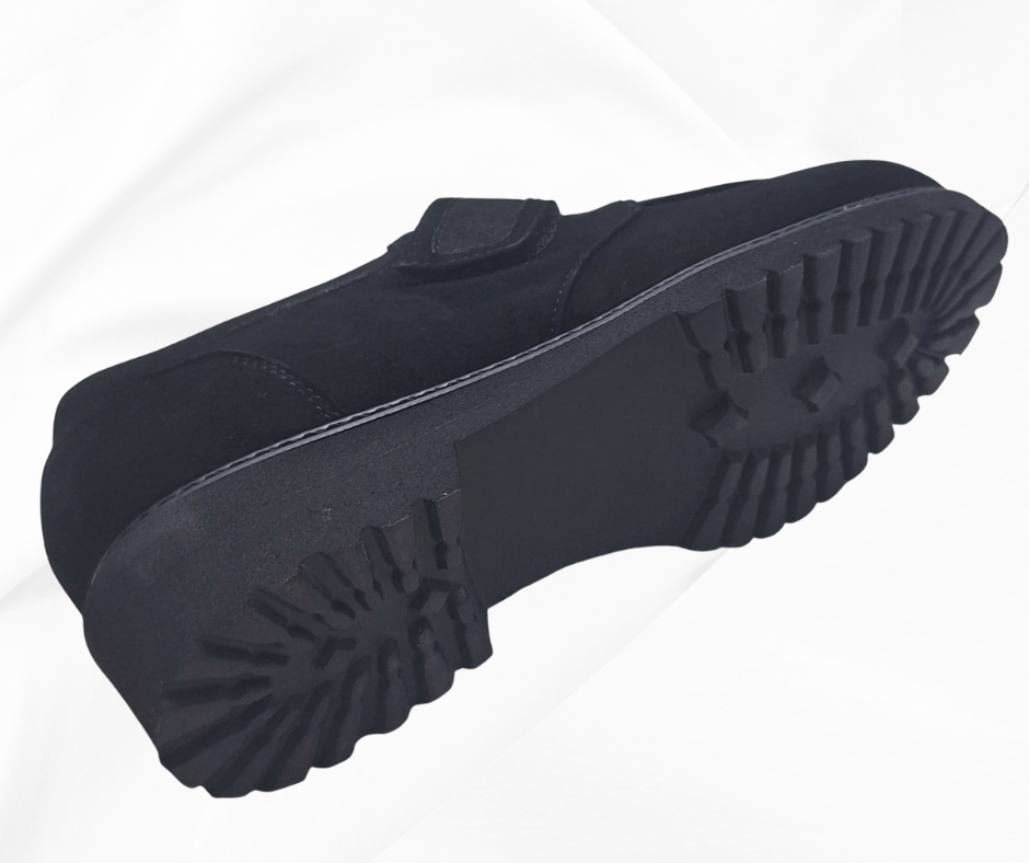 TOMASI ELITE JORDAN NERO scarpa molto comoda accollata predisposta per plantar