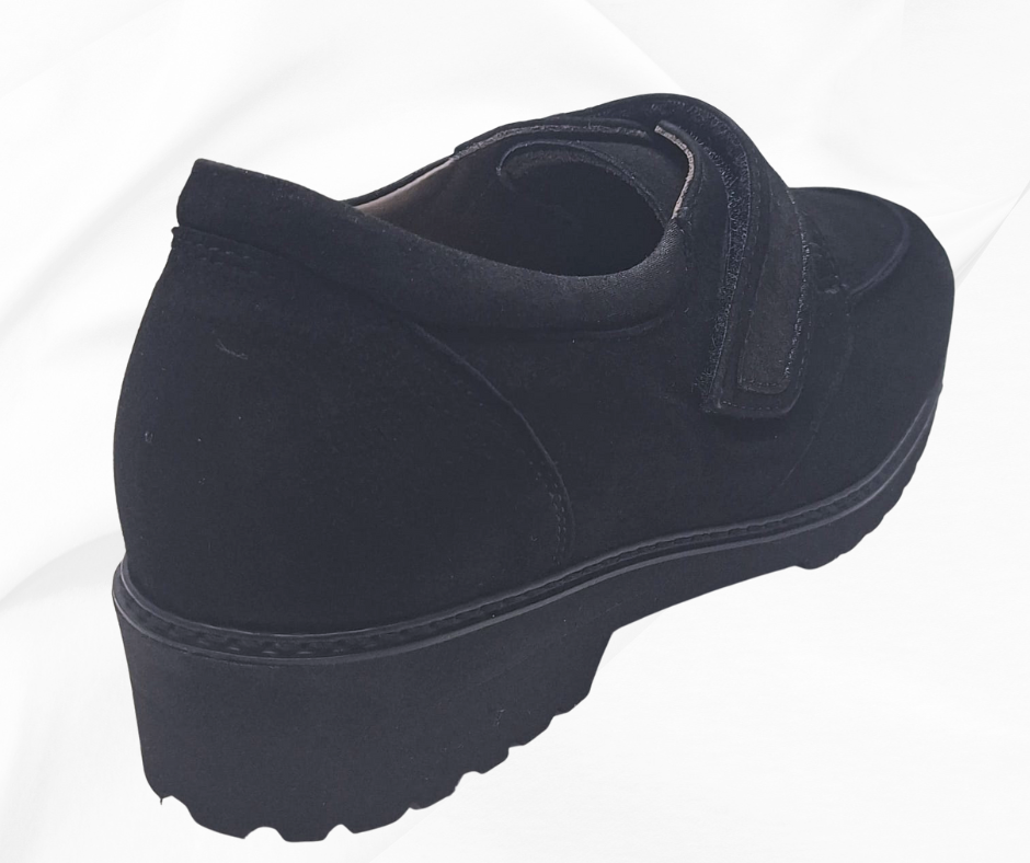 TOMASI ELITE JORDAN NERO scarpa molto comoda accollata predisposta per plantar