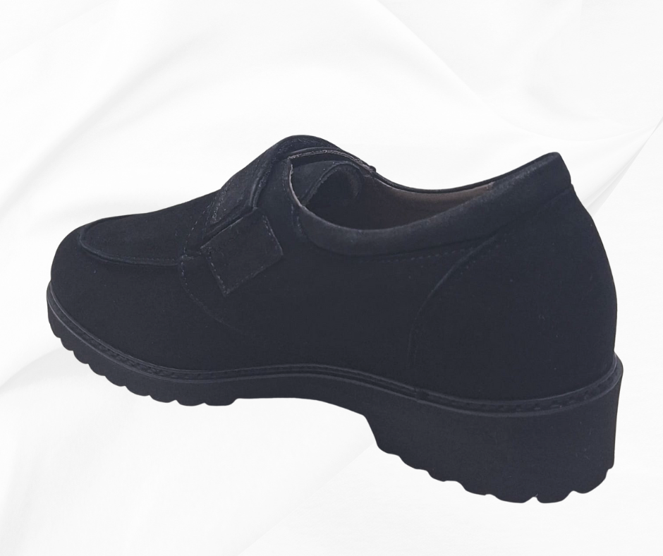 TOMASI ELITE JORDAN NERO scarpa molto comoda accollata predisposta per plantar