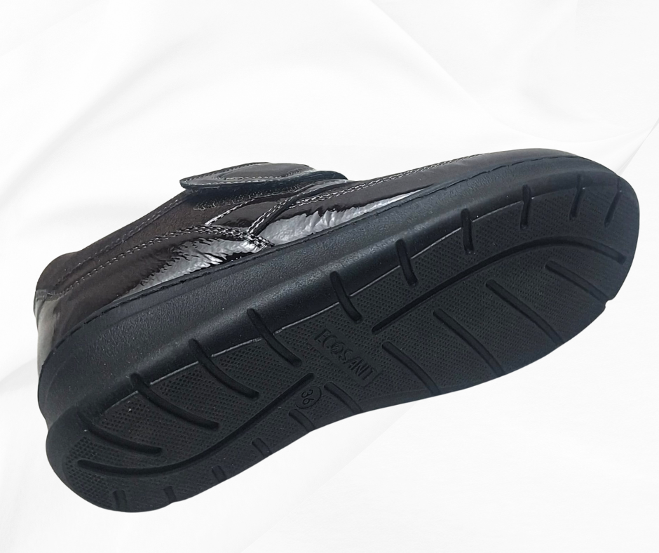 ECOSANIT LADY 5 TESTA DI MORO scarpa sanitaria con stretch predisposta per plantari