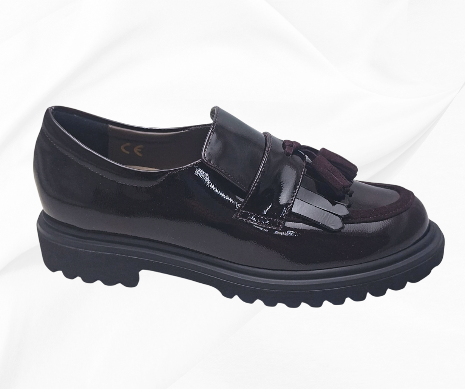 TOMASI ELITE VUKY BORDO scarpa molto comoda donna accollata predisposta per plantari
