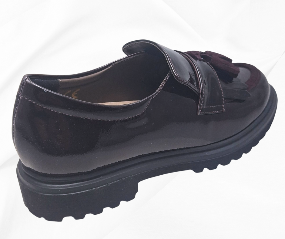 TOMASI ELITE VUKY BORDO scarpa molto comoda donna accollata predisposta per plantari