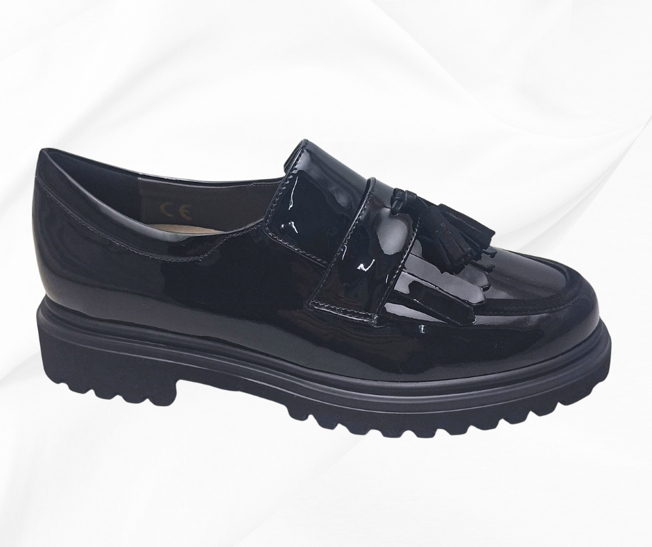 TOMASI ELITE VUKY NERO scarpa molto comoda donna accollata predisposta per plantari