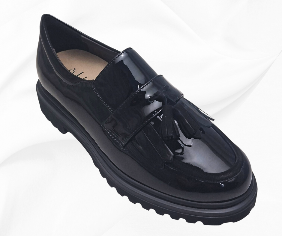 TOMASI ELITE VUKY NERO scarpa molto comoda donna accollata predisposta per plantari