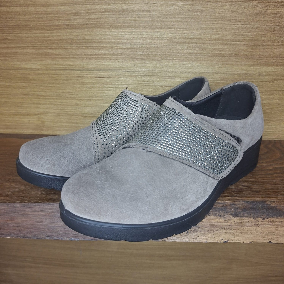Scarpa con stretch Enval Soft 67616 FANGO