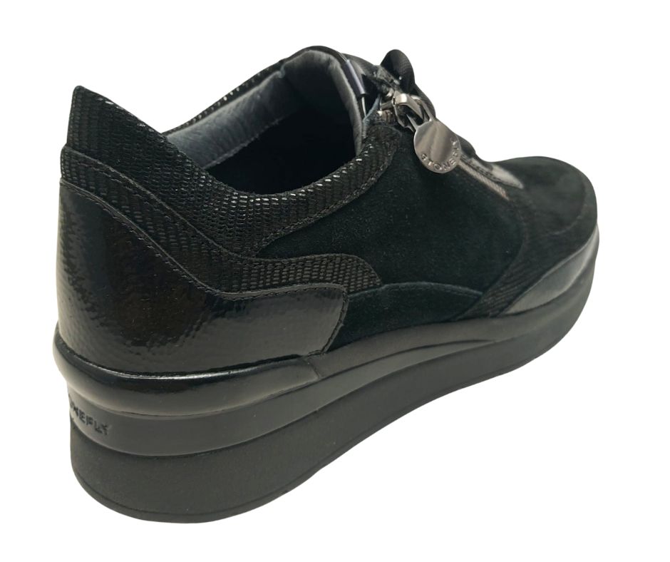 STONEFLY CREAM 47 BLACK scarpa molto leggera con lacci e lampo