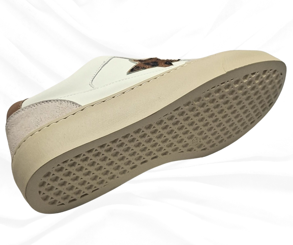 Gold&Gold GB1008 BIANCO sneaker donna con lacci