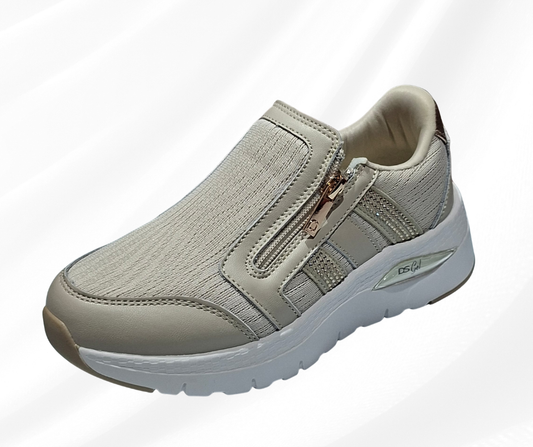 Scarpa molto comoda sneaker DONNA SERENA 146029 beige